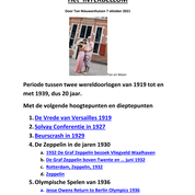 7-10-2021 Het Interbellum